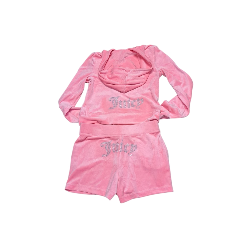 Juicy Couture Pink Shorts Tracksuit Set Size Medium Juicy Couture Med Juicy